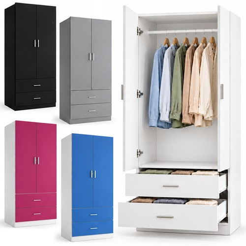 Door freestanding wardrobe 2 - wardrobe,