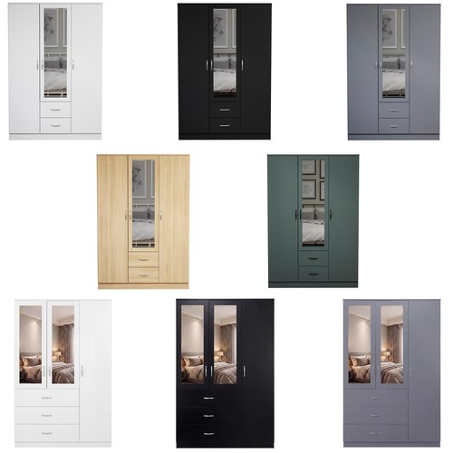 Modern wide wardrobe - wardrobe, 3