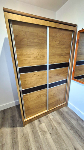 Oak effect door sliding - oak,