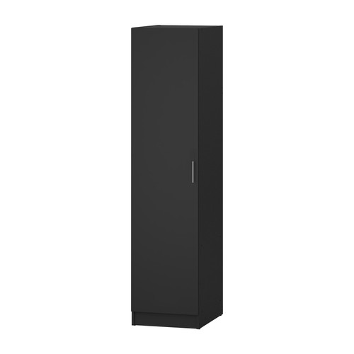 Modern black door wardrobe - modern,