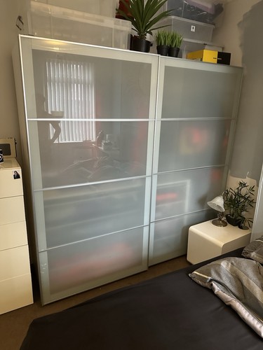 Ikea pax wardrobe doors only - ikea,