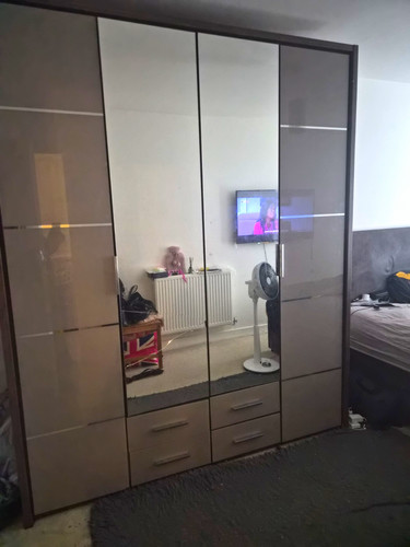 Door mirrored freestanding - 4,
