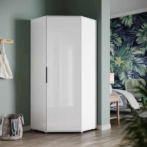 Modern corner wardrobe - modern,
