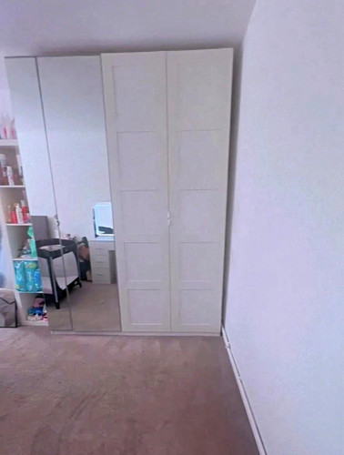 Ikea pax white door wardrobe - ikea,