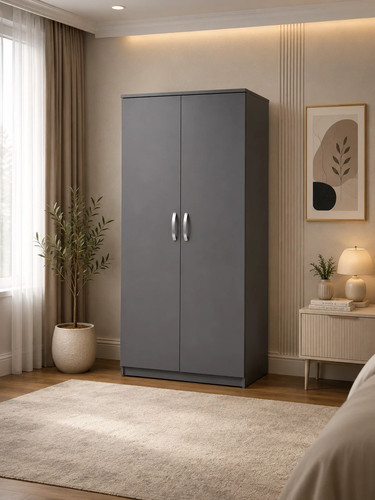 Ready assembled door grey - assembled,