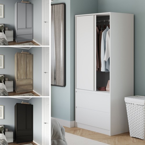 Sliding doors wardrobe 2 - 2,