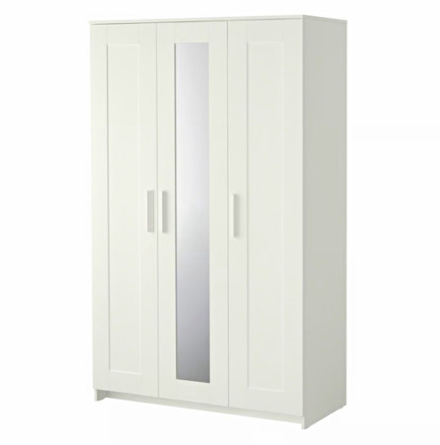 White door mirrored - 3,