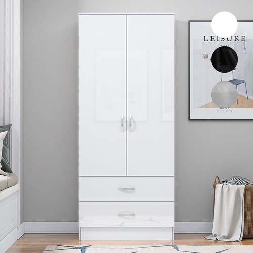 Wooden door wardrobe - 2,