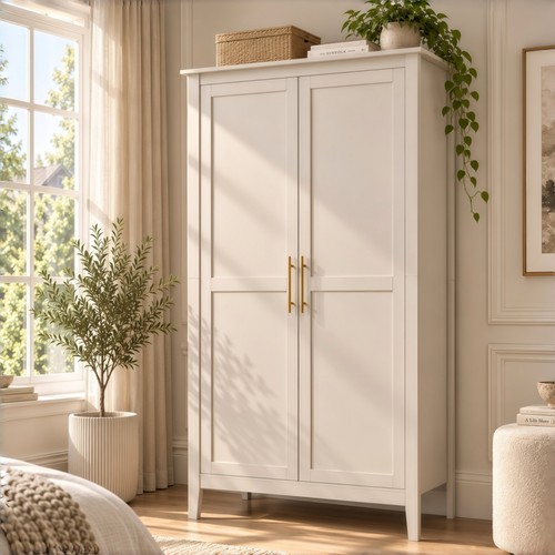Door wardrobe double - door,