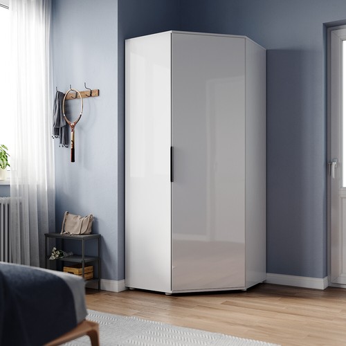 Modern white high gloss - white,