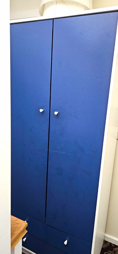 Blue white 2 - 2, door