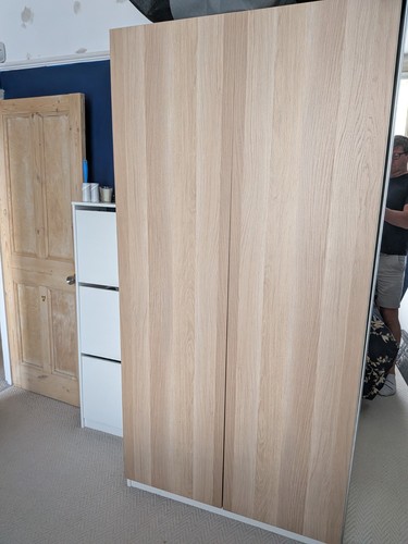 Ikea wardrobe doors 50cm - doors, x
