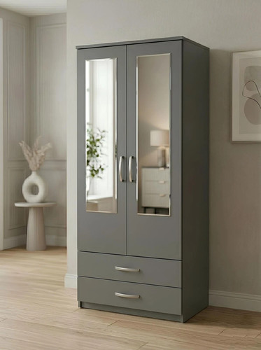 Ready assembled grey - grey, door